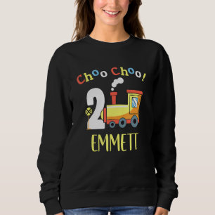 Sweatshirt Emmett Choo Choo Deux Train 2e Anniversaire Turin 