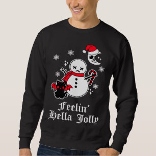 Sweatshirt Emo Noël Gothique Mémo Sarcastique Horreur Gothiqu