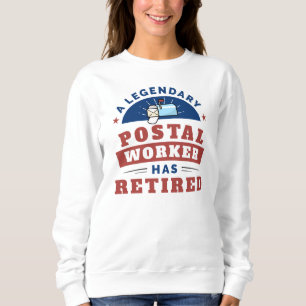 Sweatshirt Employé de poste retraité Mailman nouveauté de ret