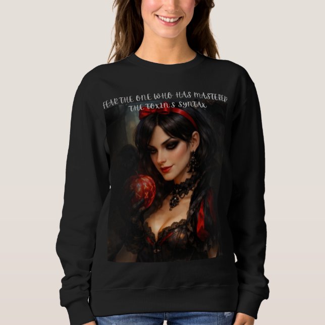 Sweatshirt Empoisonné par la conception (Devant)