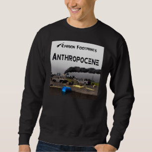 Sweatshirt Empreintes Carbone - Anthropocène