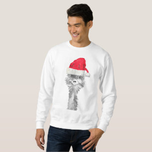 Sweatshirt Emu Bird Funny Humour Ostrich Emo Animal Xmas Père