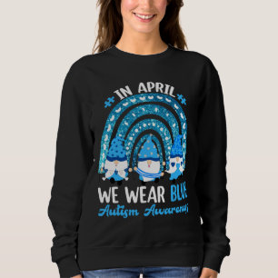 Sweatshirt En Avril Nous Portons Sensibilisation sur l'autism