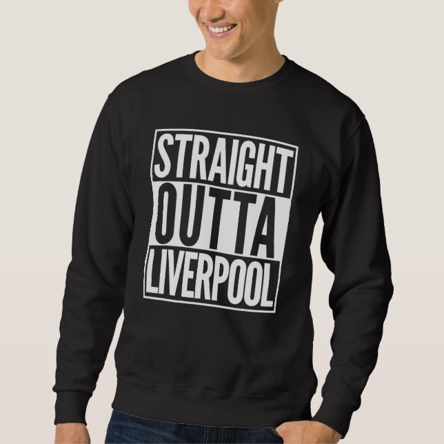 Sweatshirt En-Dehors de Liverpool Home Ville (Devant)