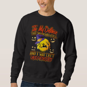 Sweatshirt En ma défense, la lune était pleine et j'étais lai