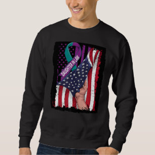 Sweatshirt En mémoire de la fille en droit Sensibilisation au