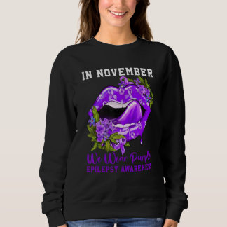 Sweatshirt En Novembre, Nous Portons Une Sensibilisation À L'