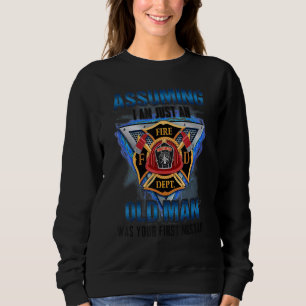 Sweatshirt En pensant que je n'étais qu'un vieil homme était