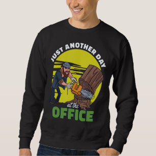Sweatshirt Encore Un Jour Chez Office Wood Logger