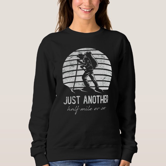Sweatshirt Encore Un Kilomètre De Randonnée (Devant)