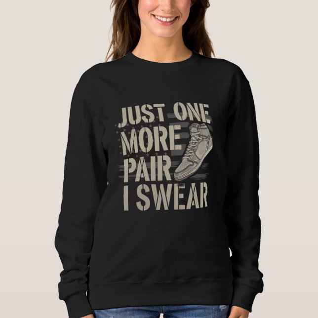 Sweatshirt encore une paire je le jure chemise Sneaker Head S (Devant)