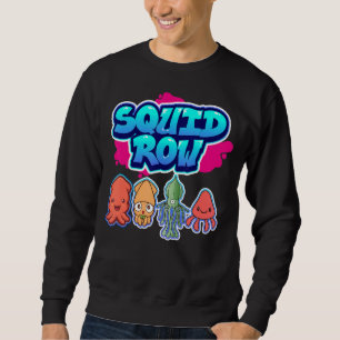 Sweatshirt Encornets de seiche poulpe de seiche calmar 1