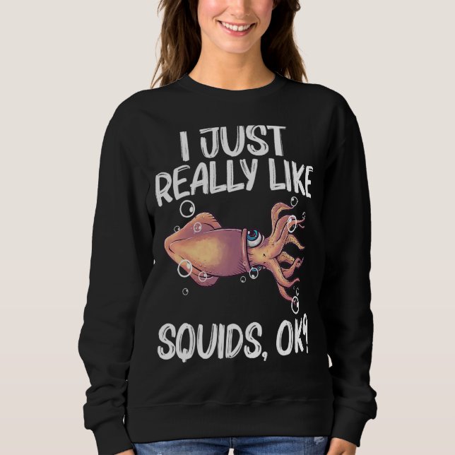 Sweatshirt Encornets Pour Hommes Femmes Encornets Géants Tent (Devant)