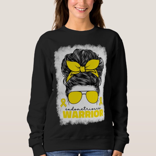 Sweatshirt Endometriosis Warrior For Women Mom Endometriosis  (Devant)