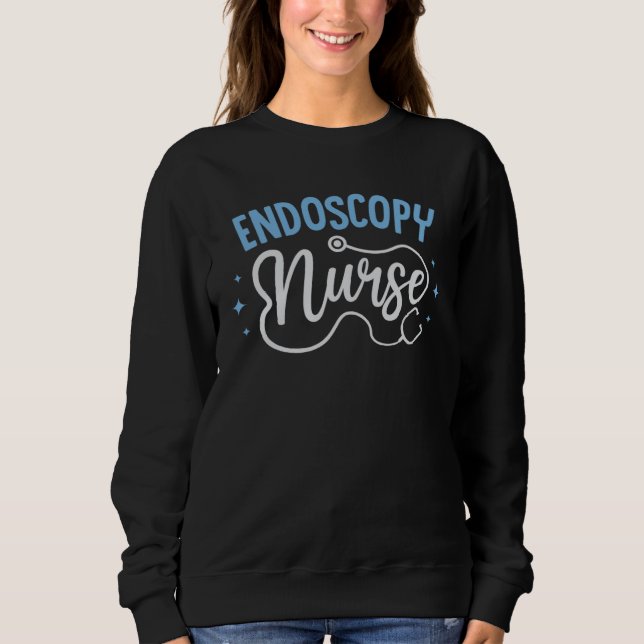 Sweatshirt Endos Nurse Stethoscope Nurse Student Graduate Lov (Devant)
