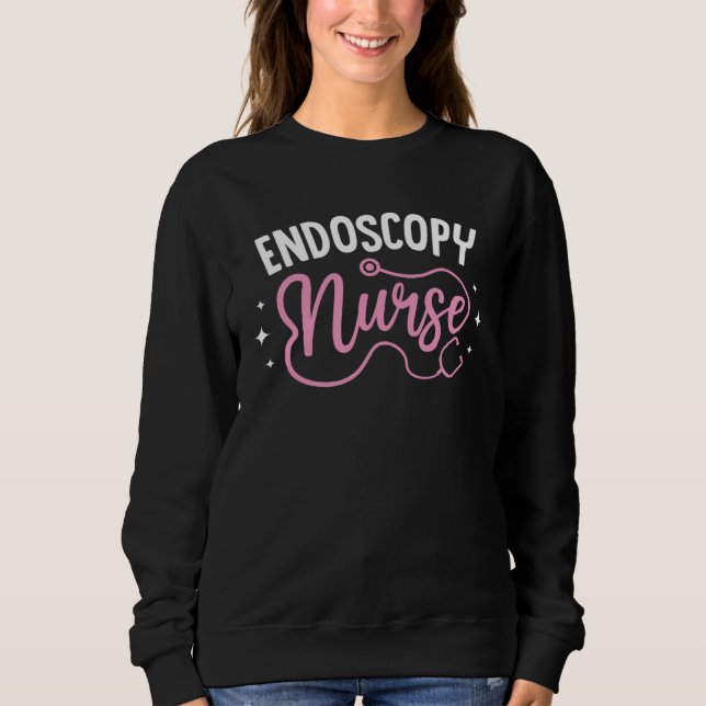 Sweatshirt Endos Nurse Stethoscope Nurse Student Graduate Lov (Devant)