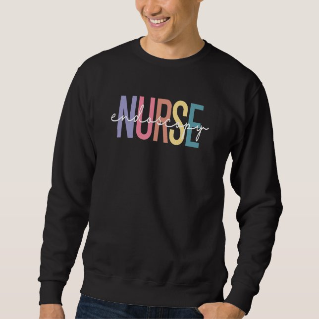 Sweatshirt Endoscopie Infirmière Endo Infirmière Gi Colon Inf (Devant)
