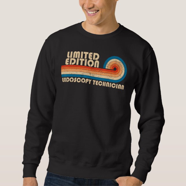 Sweatshirt ENDOSCOPY TECHNICIAN Funny Titre de l'emploi Profe (Devant)