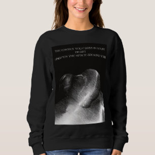 Sweatshirt Énergie positive dans votre coeur