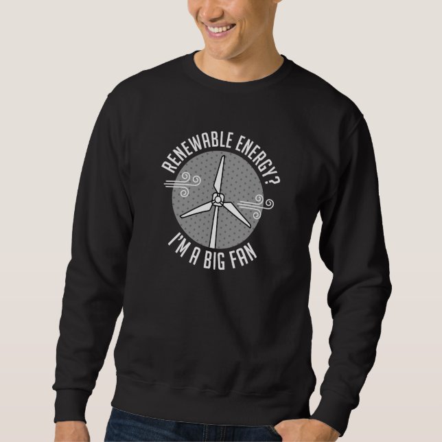 Sweatshirt Énergie renouvelable (Devant)