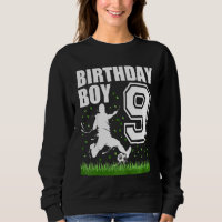 Enfants 9 ans Football Anniversaire Thème 9ème F