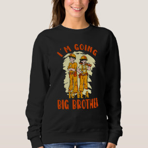 Sweatshirt Enfants Big Brother Un Travailleur De Construction