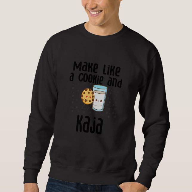 Sweatshirt Enfants  Blague en langue coréenne mignonne comme  (Devant)