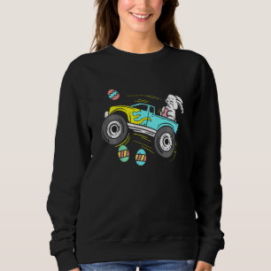 Sweatshirt Enfants Bunny Pâques équitation Monster Camion Cut