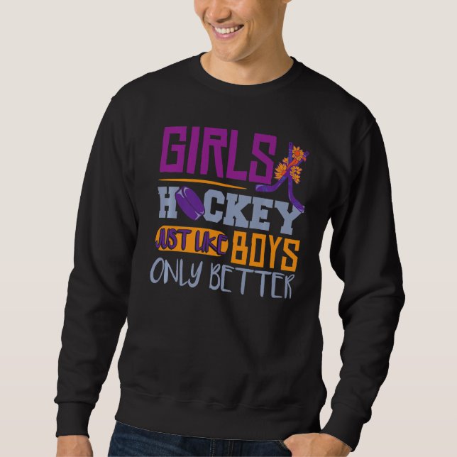 Sweatshirt Enfants de hockey sur glace (Devant)