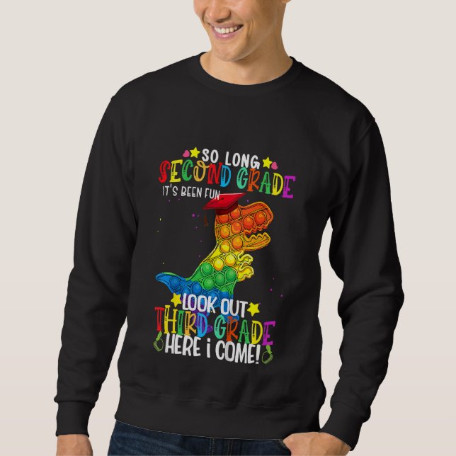 Sweatshirt Enfants Dinosaur Fidget Toy So Long 2nd Grade Dino (Devant)