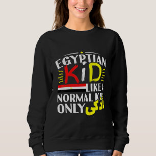 Sweatshirt Enfants Égyptiens Garçons Fille Arabe Écrire Égypt