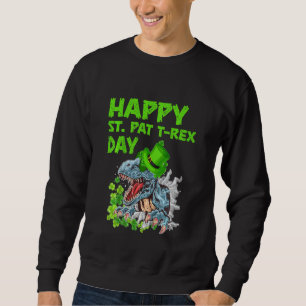 Sweatshirt Enfants Enfants Happy Patrick T Rex Humour Enfants