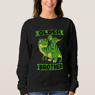 Sweatshirt Enfants Frère aîné 2023 Dinosaur Rex pour Enfants