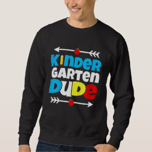 Sweatshirt Enfants Gardergarten Mec Retour À L'École Premier 