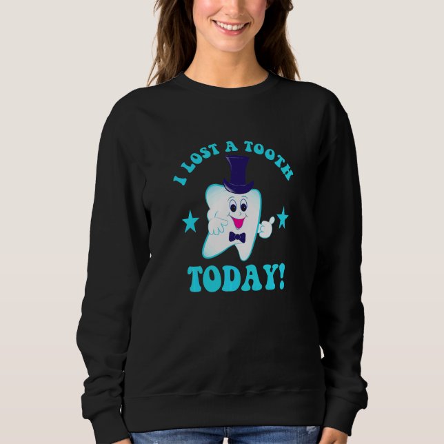 Sweatshirt Enfants J'ai Perdu Une Dent Aujourd'hui  2 (Devant)