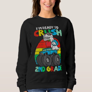 Sweatshirt Enfants Je suis prêt à écraser le Monster Tru de D