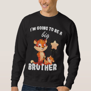 Sweatshirt Enfants que je vais être un grand frère 2023 annon