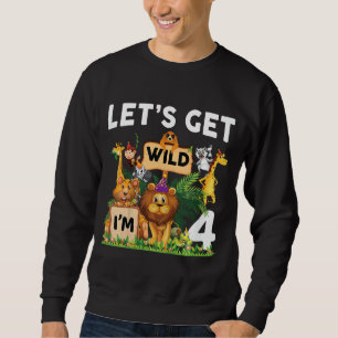 Sweatshirt Enfants Safari Jungle Zoo Amateurs Chemise Soyons 