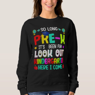 Sweatshirt Enfants Si Longs Pré K Kindergarten Ici Je Viens G