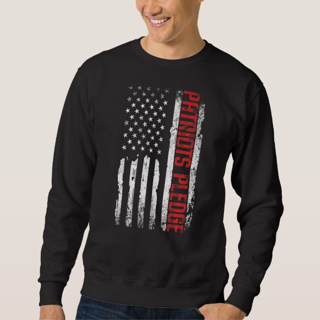 Sweatshirt Engagement des patriotes 1 (Devant)