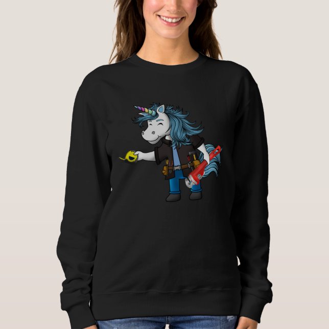 Sweatshirt Engineer Unicorn  Engineering Costume (Devant)