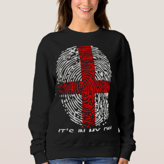 Sweatshirt England Flag C'est dans mon ADN