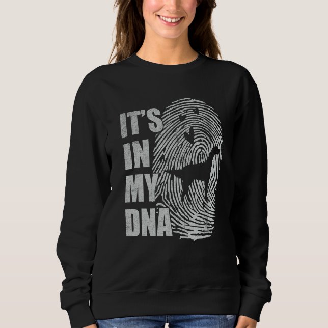 Sweatshirt English Setter DNA Dog Mom Dad Dog (Devant)