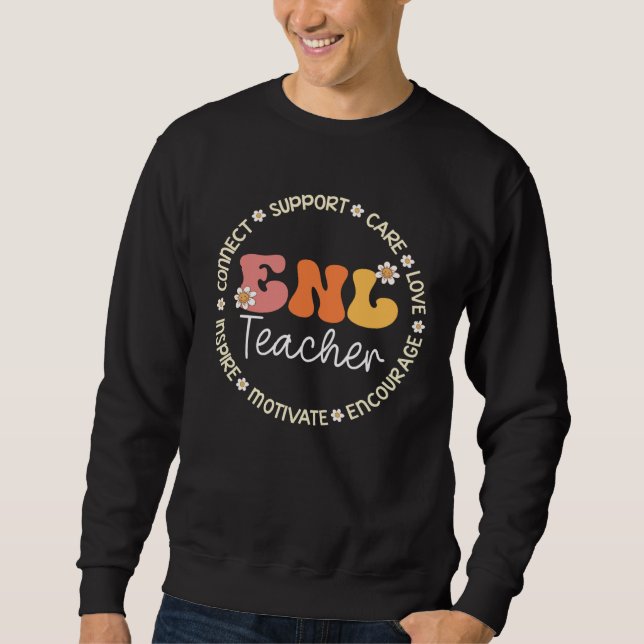 Sweatshirt ENL Teacher Appreciation Week Back to School  1 (Devant)