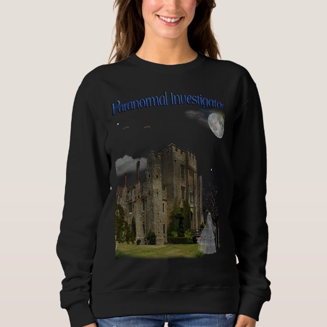 Sweatshirt Enquêteur paranormal (Devant)