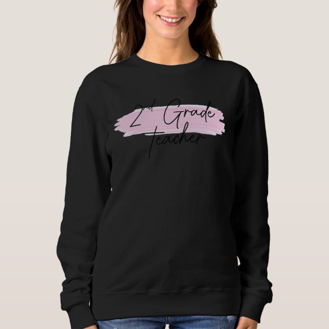 Sweatshirt Enseignant de 2e année au sein de l'équipage de la (Devant)