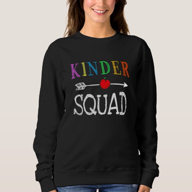 Sweatshirt Enseignant de la maternelle Équipe d'enfants 1er p (Devant)
