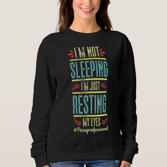 Sweatshirt Enseignant de l'équipe de parachutisme vintage A (Devant)