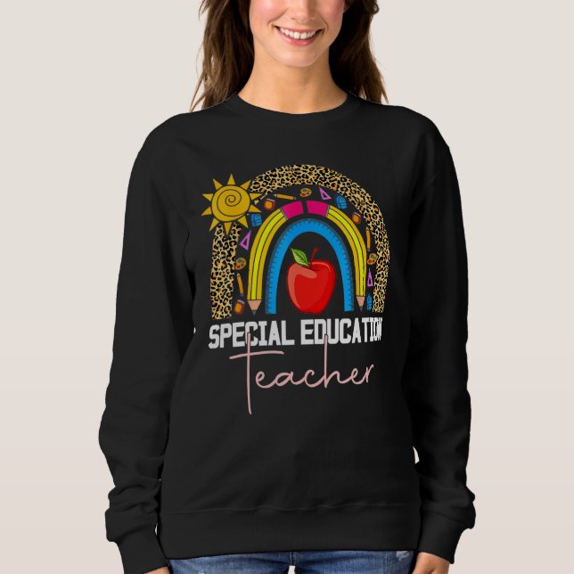 Sweatshirt Enseignant en éducation spécialisée Sped Ed SPED L (Devant)