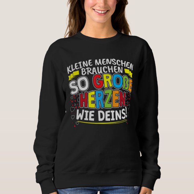 Sweatshirt Enseignant Pour Les Infirmières Et Les Éducateurs (Devant)